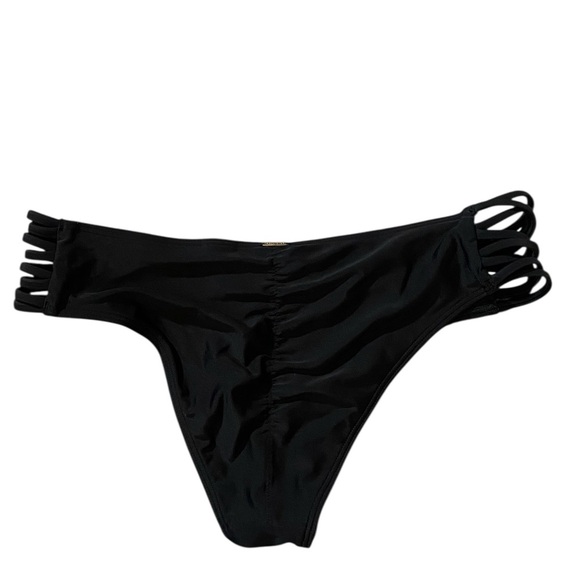 Hollister Sleek Black Bikini Bottom with Cutout Sides - Picture 7 of 9